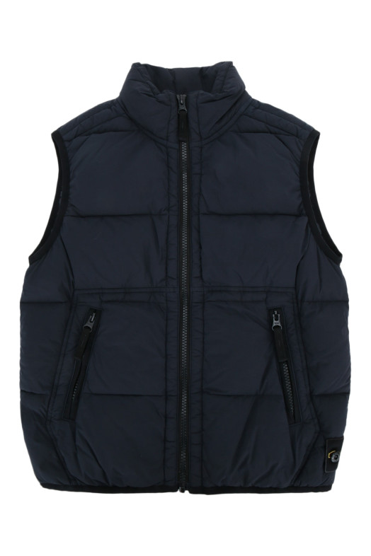GIUBBOTTO SENZA MANICHE VERA PIUMA RD Black STONE ISLAND KIDS (L2S16G100001S0028)