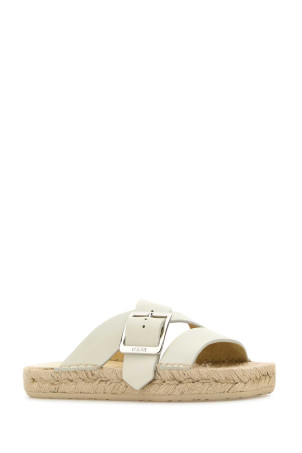 White leather Paula s Ibiza Petal slippers White LOEWE PAULA'S IBIZA (L616283X28)
