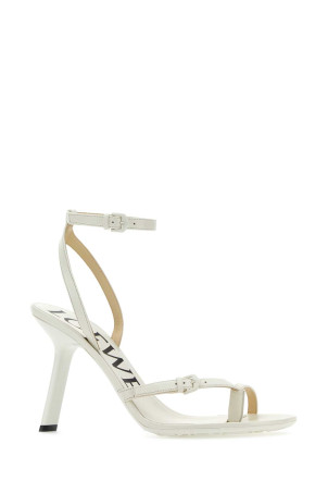 White leather Paula s Ibiza Petal sandals White LOEWE PAULA'S IBIZA (L616465X57)