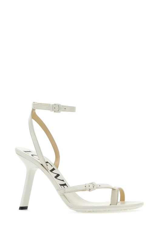 White leather Paula s Ibiza Petal sandals White LOEWE PAULA'S IBIZA (L616465X57)