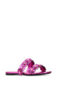 Fuchsia leather Paula s Ibiza slippers Fuchsia LOEWE PAULA'S IBIZA (L616465X69)