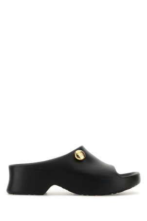 Black rubber Paula s Ibiza slippers Black LOEWE PAULA'S IBIZA (L616S10X23)