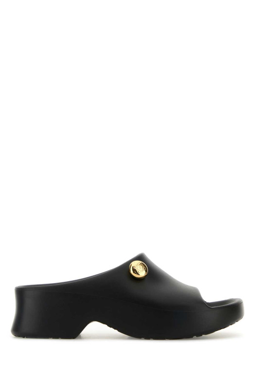 Black rubber Paula s Ibiza slippers Black LOEWE PAULA'S IBIZA (L616S10X23)