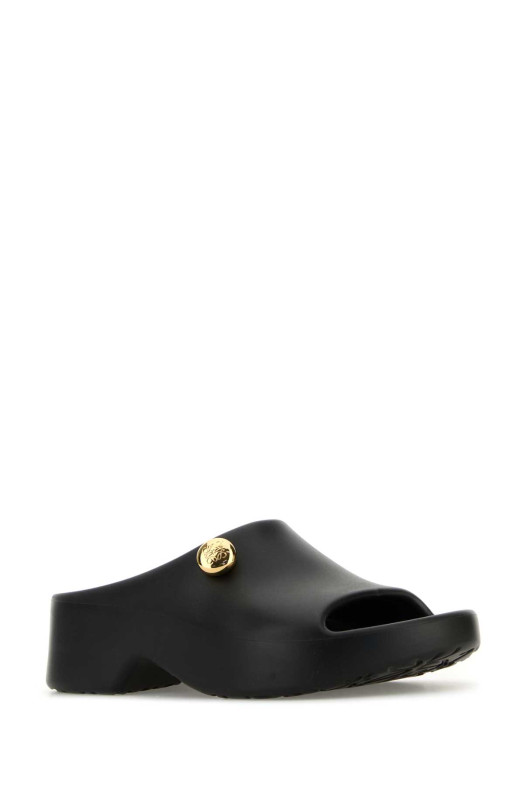 Black rubber Paula s Ibiza slippers Black LOEWE PAULA'S IBIZA (L616S10X23)
