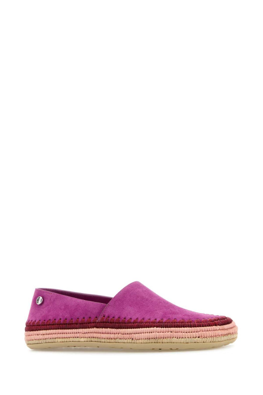Fuchsia suede Paula s Ibiza Rio espadrilles Fuchsia LOEWE PAULA'S IBIZA (L815283X24)