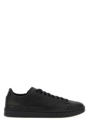 Black leather Stan Smith sneakers Black Y3 YAMAMOTO (LA6686)