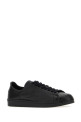 Black leather sneakers Black Y3 YAMAMOTO (LA6691)