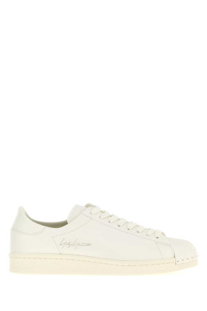 White leather Y3 Superstar sneakers Beige Y3 YAMAMOTO (LA6692)