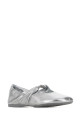 Silver leather Pebble Soft ballerinas Silver LOEWE PAULA'S IBIZA (LLPF466X01)