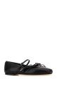Black nappa leather Loli ballerinas Black JIMMY CHOO (LOLIBALLERINAFNZ)