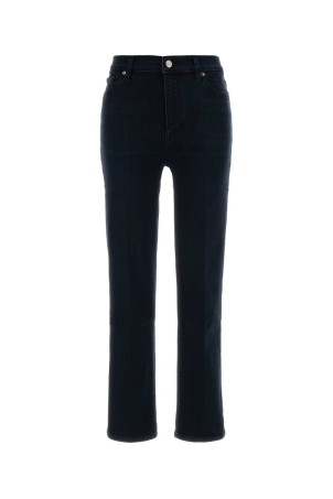 Dark blue denim Le Sleek jeans FRAME (LSLS814)