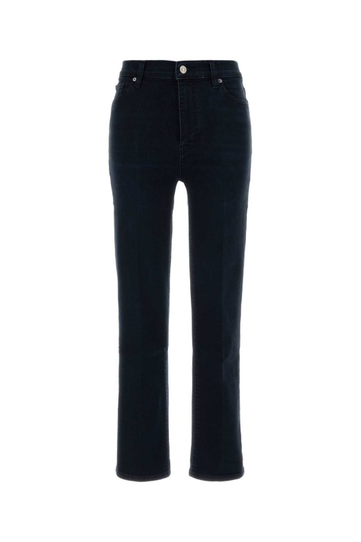 Dark blue denim Le Sleek jeans FRAME (LSLS814)