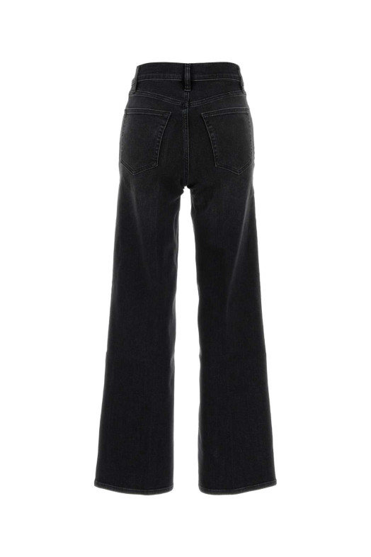 Black stretch denim jeans FRAME (LSP498)