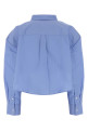 Light blue poplin Crisp oversize shirt CALVIN KLEIN (LV044E170G)