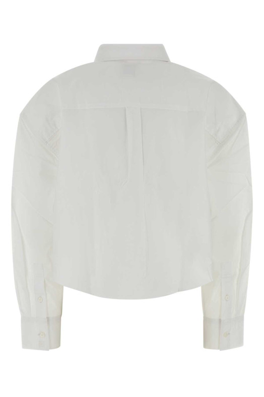 White poplin Crisp oversize shirt CALVIN KLEIN (LV044E170G)
