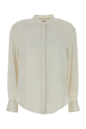 Chalk satin shirt CALVIN KLEIN (LV044F103G)