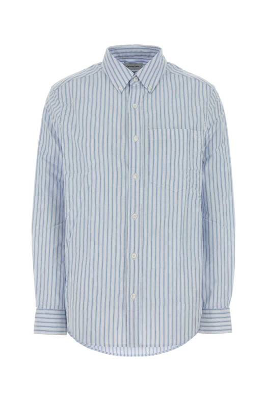 Embroidered stretch oxford shirt CALVIN KLEIN (LV04RF100G)