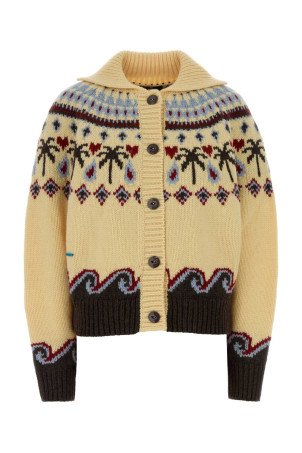 Embroidered wool Sweet Winter cardigan ALANUI (LWHQ01DE26KNI0011960)