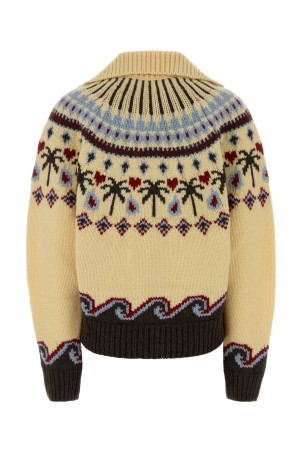 Embroidered wool Sweet Winter cardigan ALANUI (LWHQ01DE26KNI0011960)