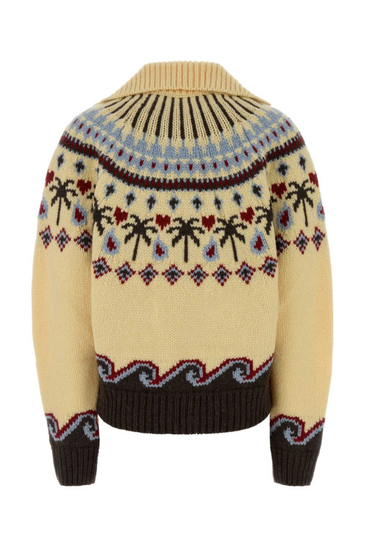 Embroidered wool Sweet Winter cardigan ALANUI (LWHQ01DE26KNI0011960)