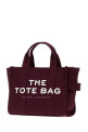 Plum canvas mini The Tote Bag handbag Purple MARC JACOBS (M0016493)