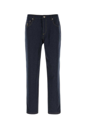 Dark blue felt pant BRUNELLO CUCINELLI (M038PF1012)