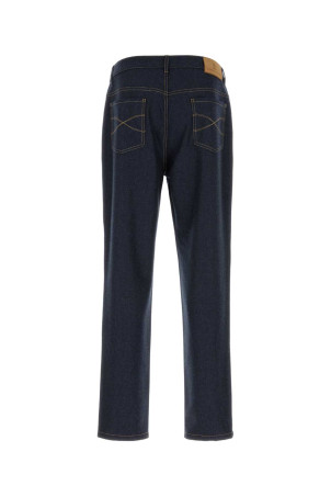 Dark blue felt pant BRUNELLO CUCINELLI (M038PF1012)