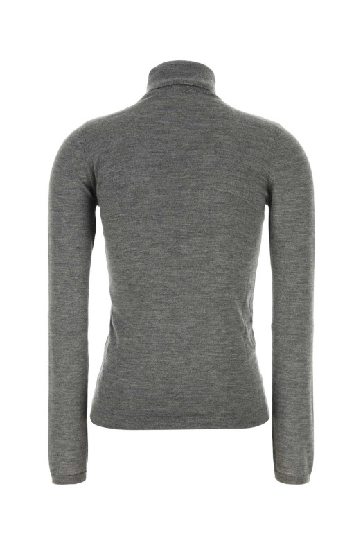 Grey cashmere blend sweater BRUNELLO CUCINELLI (M13800063P)
