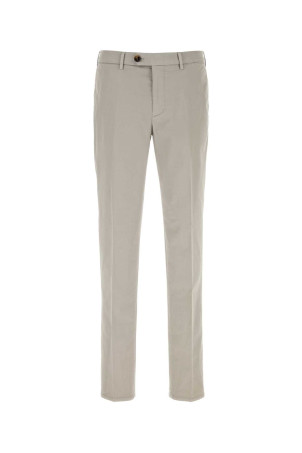 Light grey stretch cotton pant BRUNELLO CUCINELLI (M289LI1770)