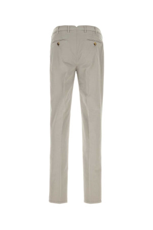 Light grey stretch cotton pant BRUNELLO CUCINELLI (M289LI1770)