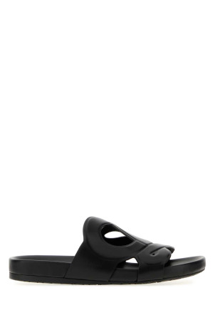 Чорні шкіряні капці Paula’s Ibiza Ease Monogram, чорні LOEWE PAULA’S IBIZA (M616465X28) LOEWE PAULA'S IBIZA