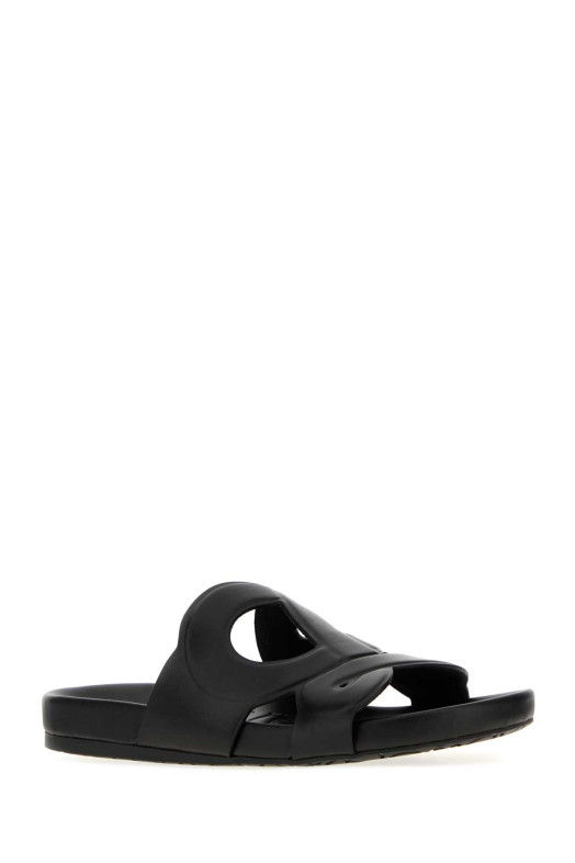 Чорні шкіряні капці Paula’s Ibiza Ease Monogram, чорні LOEWE PAULA’S IBIZA (M616465X28) LOEWE PAULA'S IBIZA