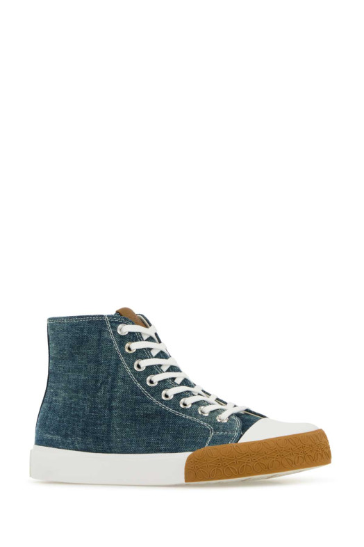 Джинсовые кроссовки Paula’s Ibiza Block от LOEWE PAULA’S IBIZA (M816282XB5) LOEWE PAULA'S IBIZA