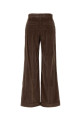 Brown corduroy wide-leg pant BRUNELLO CUCINELLI (MA180P8492)