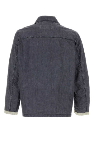 Denim blue linen jacket FAY (MAM1352101TZD2)