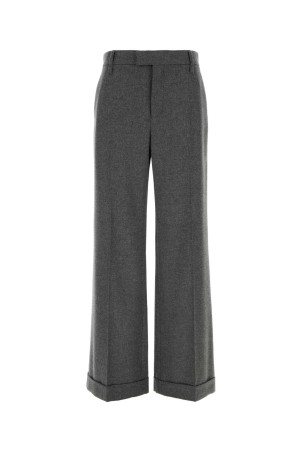 Dark grey wool blend palazzo pant BRUNELLO CUCINELLI (MB162P8492)