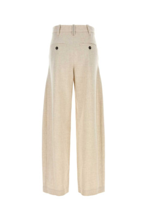 Beige wool blend pant BRUNELLO CUCINELLI (MB162P9307)