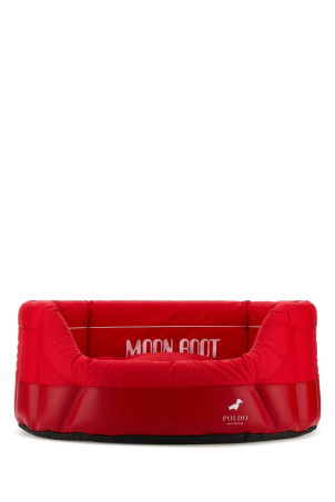 Червона тканинна будка для собак Poldo Dog Couture x Moonboot, червона POLDO DOG COUTURE (MBCU0001)