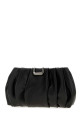 Black leather clutch BRUNELLO CUCINELLI (MBPLB2830P)