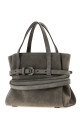 Grey suede Moschino Tie Me handbag MOSCHINO (MC4011PP1POF0)