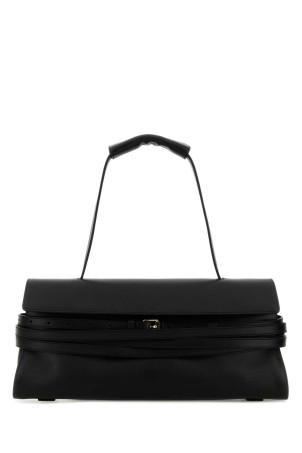 Black nappa leather shoulder bag MOSCHINO (MC4061PP0OOA0)