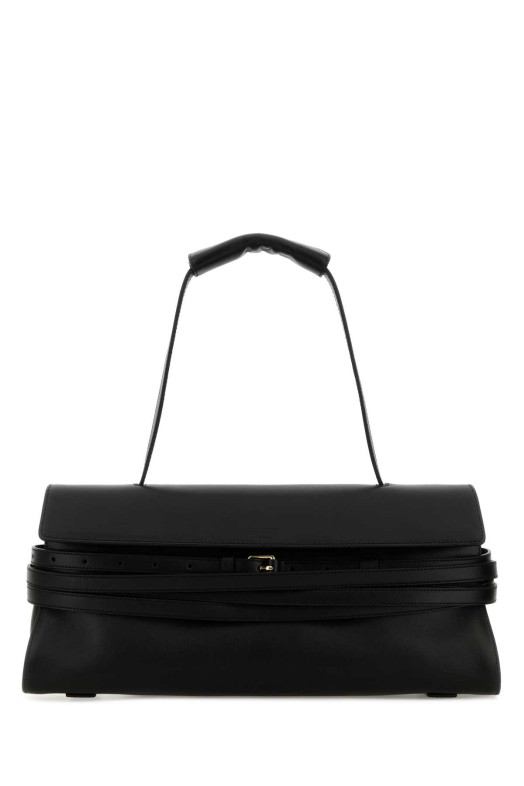 Black nappa leather shoulder bag MOSCHINO (MC4061PP0OOA0)