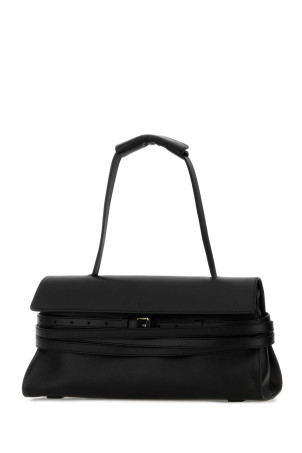 Black nappa leather shoulder bag MOSCHINO (MC4061PP0OOA0)