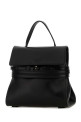 Black nappa leather small Tie Me handbag MOSCHINO (MC4163PP0OOA0)