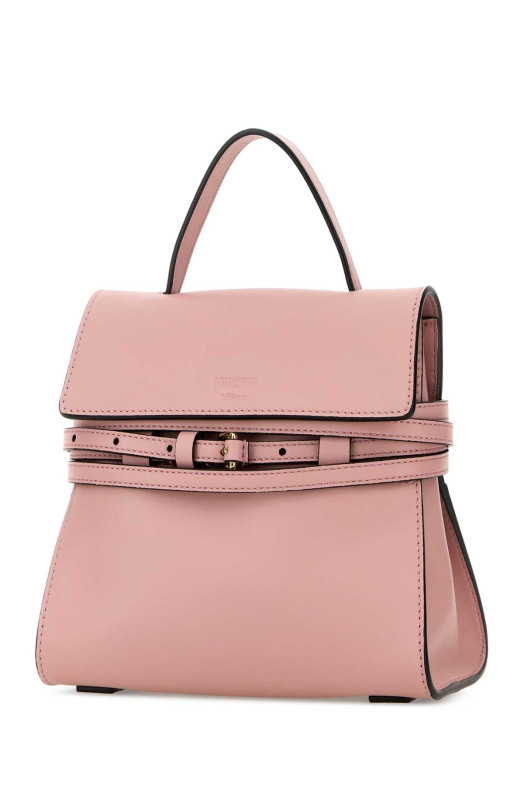 Pink nappa leather small Moschino Tie Me handbag Red MOSCHINO (MC4163PP0OOA0)