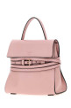 Pink nappa leather small Moschino Tie Me handbag Red MOSCHINO (MC4163PP1POA0)