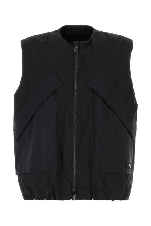 Black cotton blend vest TATRAS (MCKZ0253030528)