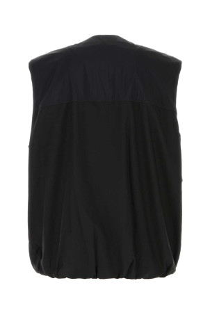 Black cotton blend vest TATRAS (MCKZ0253030528)