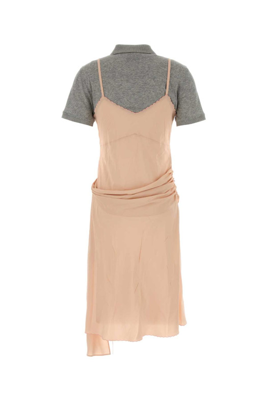 Pink silk dress MIU MIU (MF6119SOOO18JK)