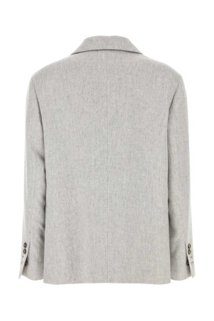 Light grey wool blazer BRUNELLO CUCINELLI (MG5497204P)
